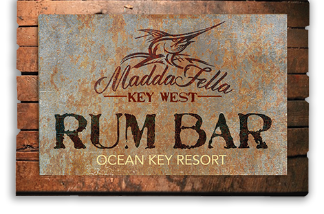 Madda Fella Rum Bar at Ocean Key Resort